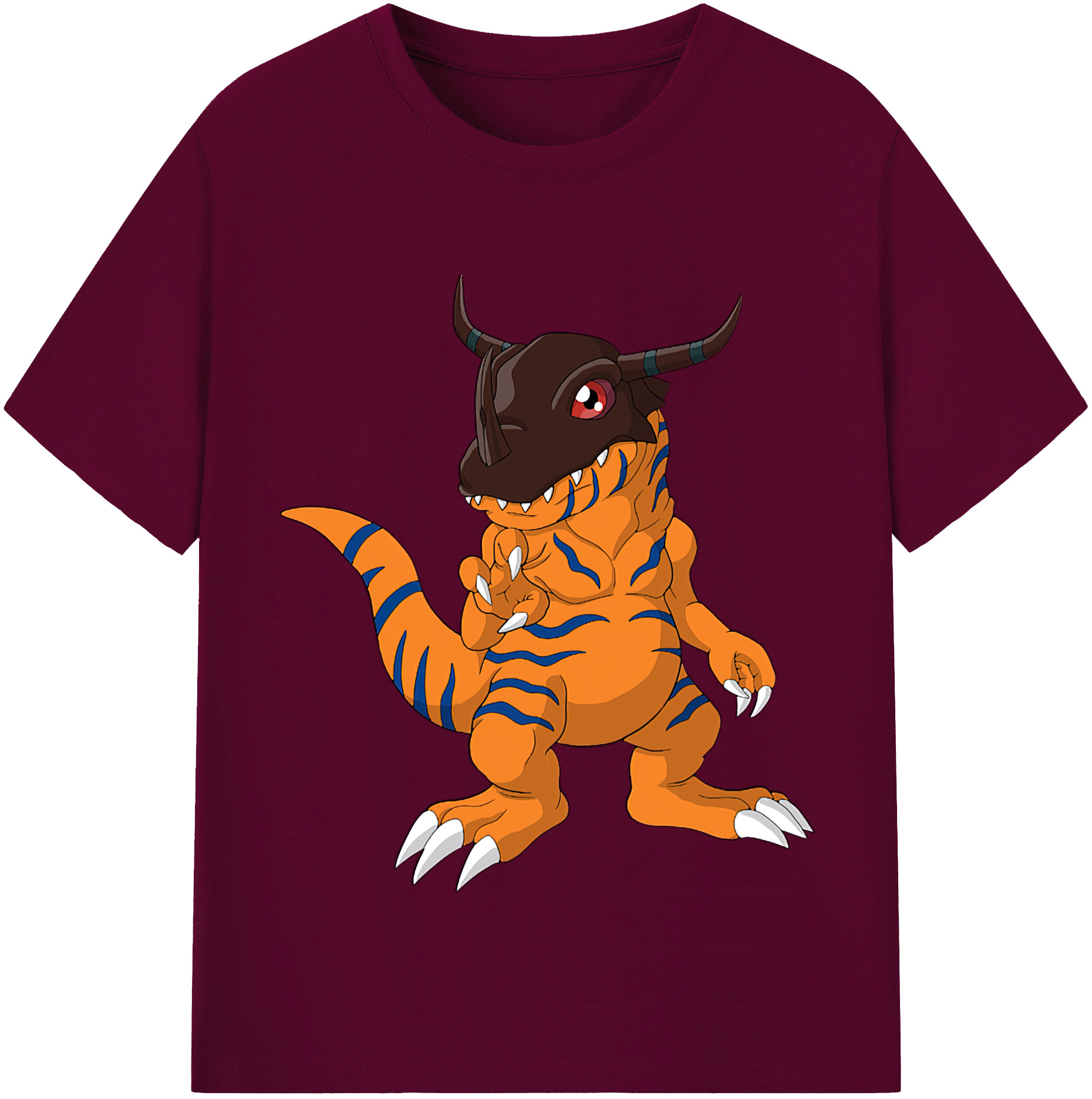 （画像用） Digimon デジタルモンスター/デジモン レディースカジュアルプリントTシャツ（綿100％）